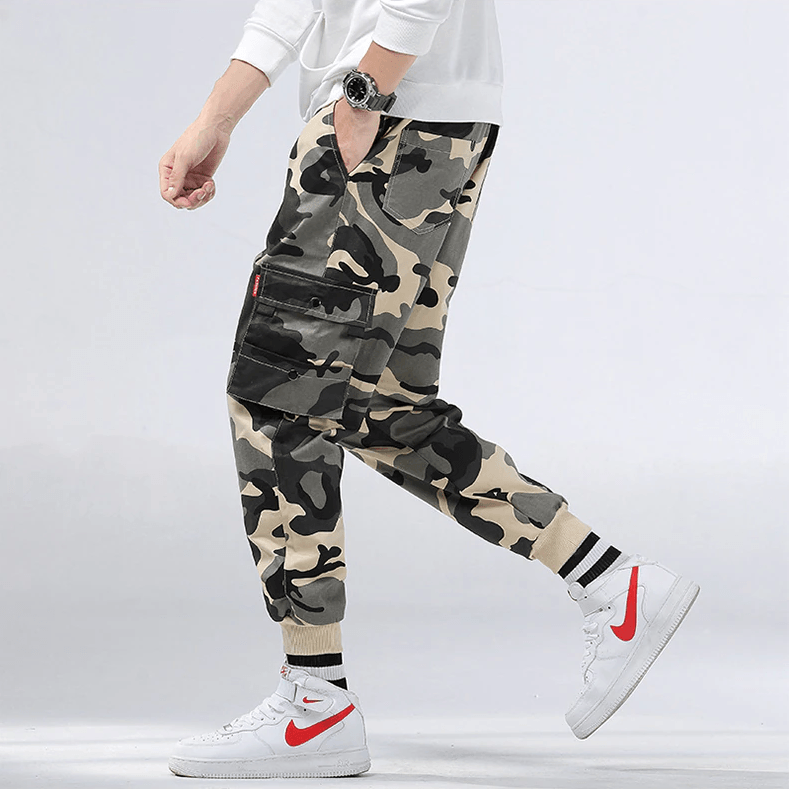 Calça Jogger "High Camo" Cáqui