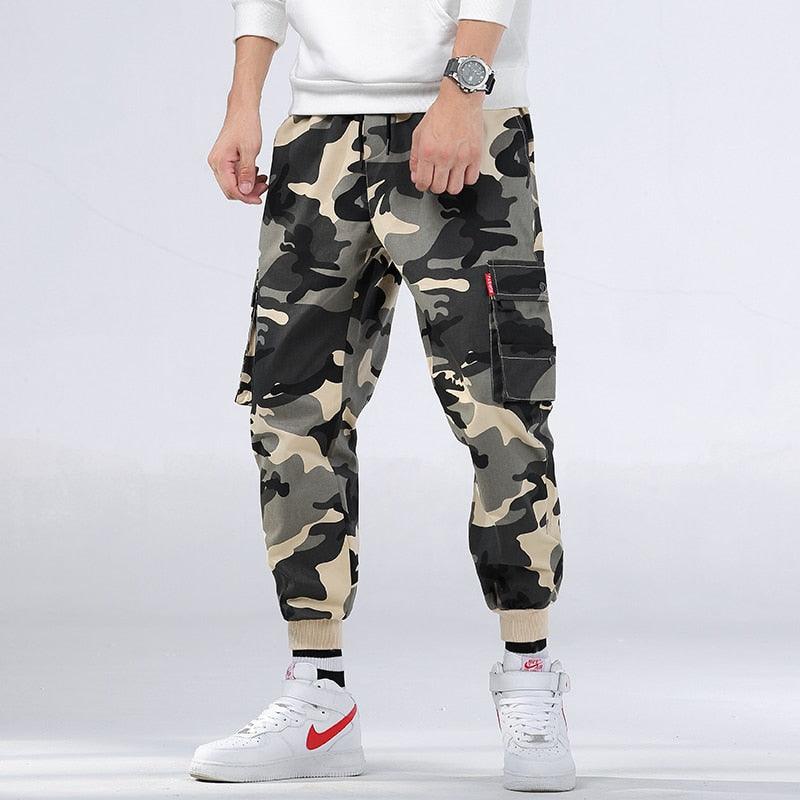 Calça Jogger "High Camo" Cáqui