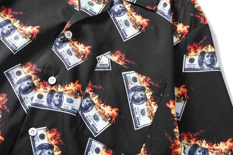 Camisa "Fire Money"