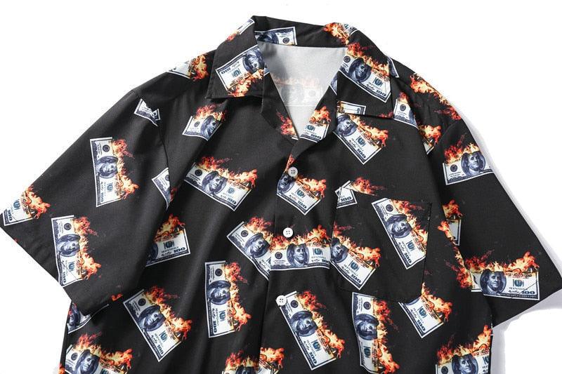 Camisa "Fire Money"