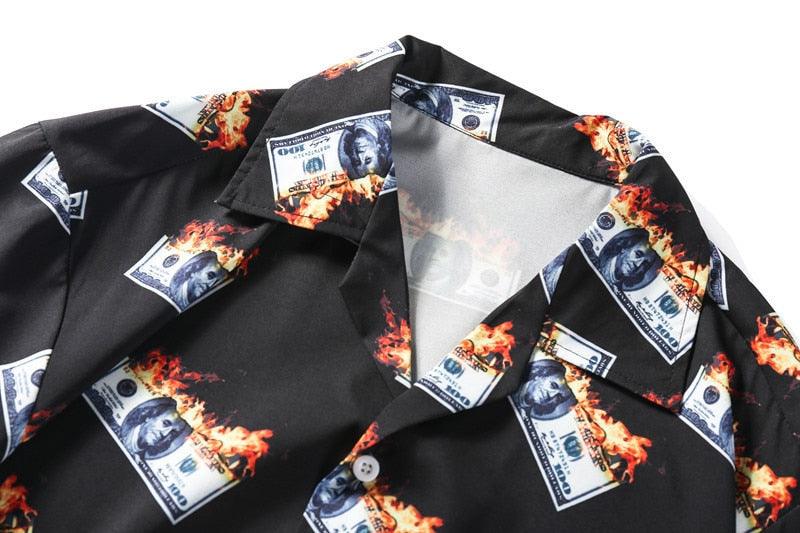 Camisa "Fire Money"