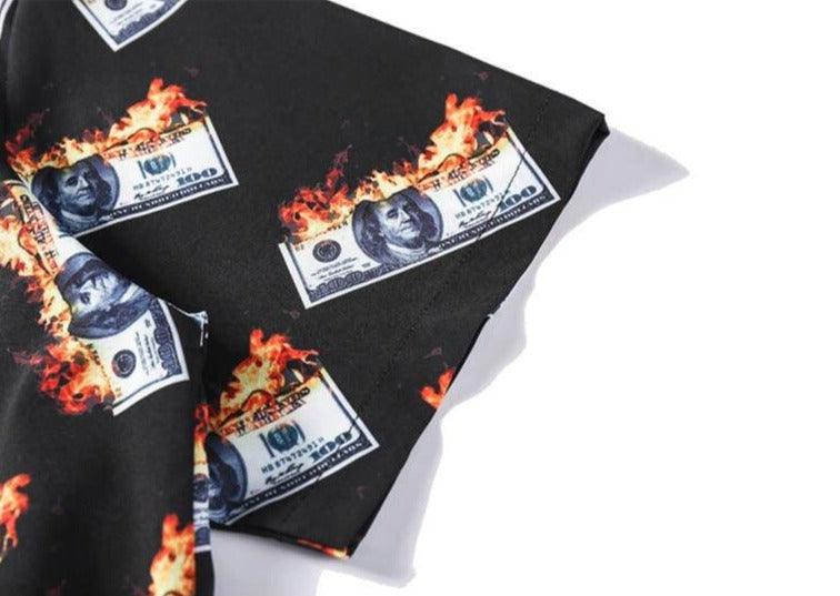 Camisa "Fire Money"